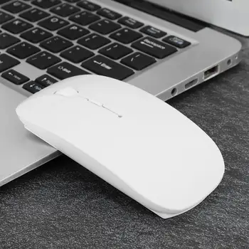 

Computer Bluetooth Wireless Mouse Office Business Portable Notebook Tablet Accessory L3 White New