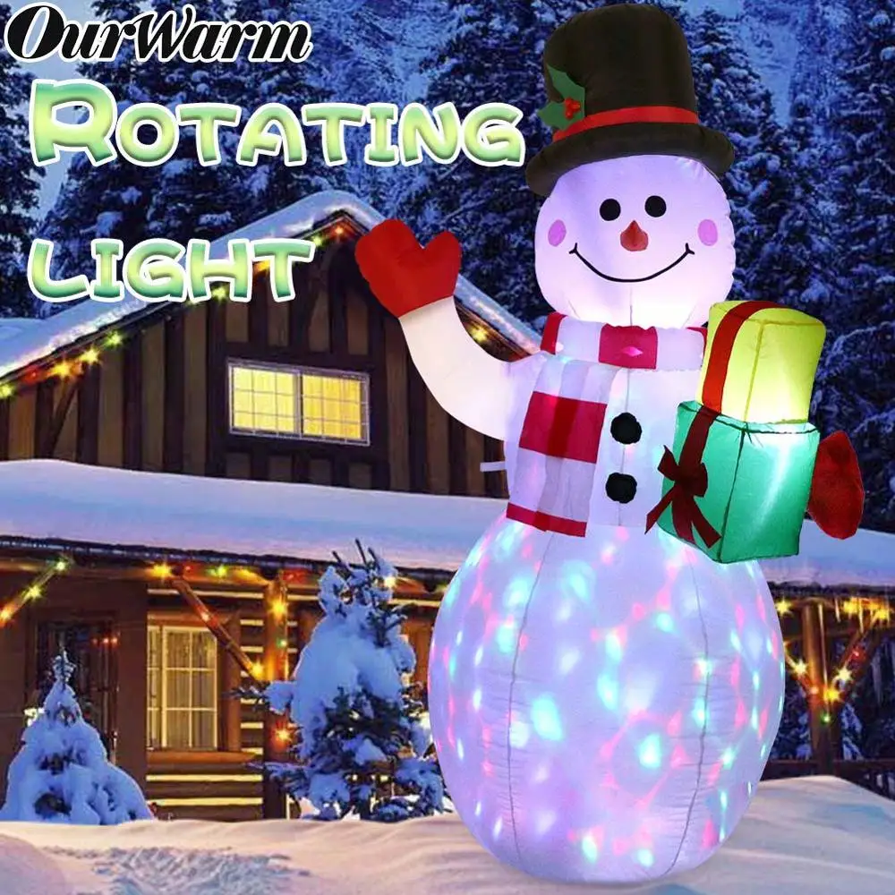 Наружная надувная лампа OurWarm 5 футов вращаюсветодиодный яся светодиодная