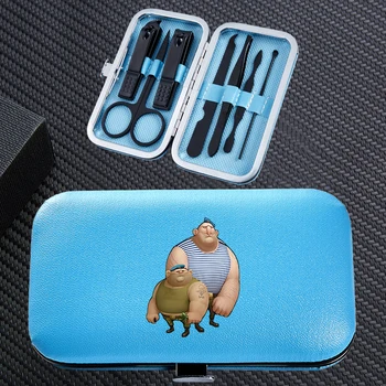 

New Nail Clipper Set Russian Pattern Design Travel Portable Trimmer Stainless Steel Nails Clippers Scissors Accessories Cutter