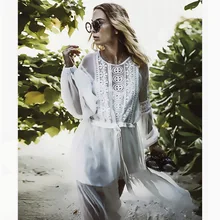 women's plus swim cover ups