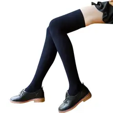 Спортивные носки, женские чулки, хлопок, ребристые, до бедра, выше колена, толстые, теплые, длинные, повседневная, школьная одежда, спортивные носки