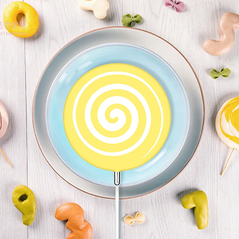 

TROZK Lollipops Wireless Charger iPhone X Apple 8plus for Qi Fast-Charging Base