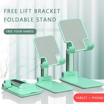 

Universal Tablet Phone Holder Desk For iPhone Telescopic Desktop Holder Tablet Stand For iPad Foldable Desktop Phone Holder
