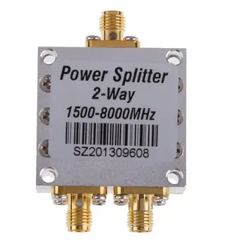 

Fixed Installation 1500-8000MHz 2-way Power Divider SMA Female RF Connector