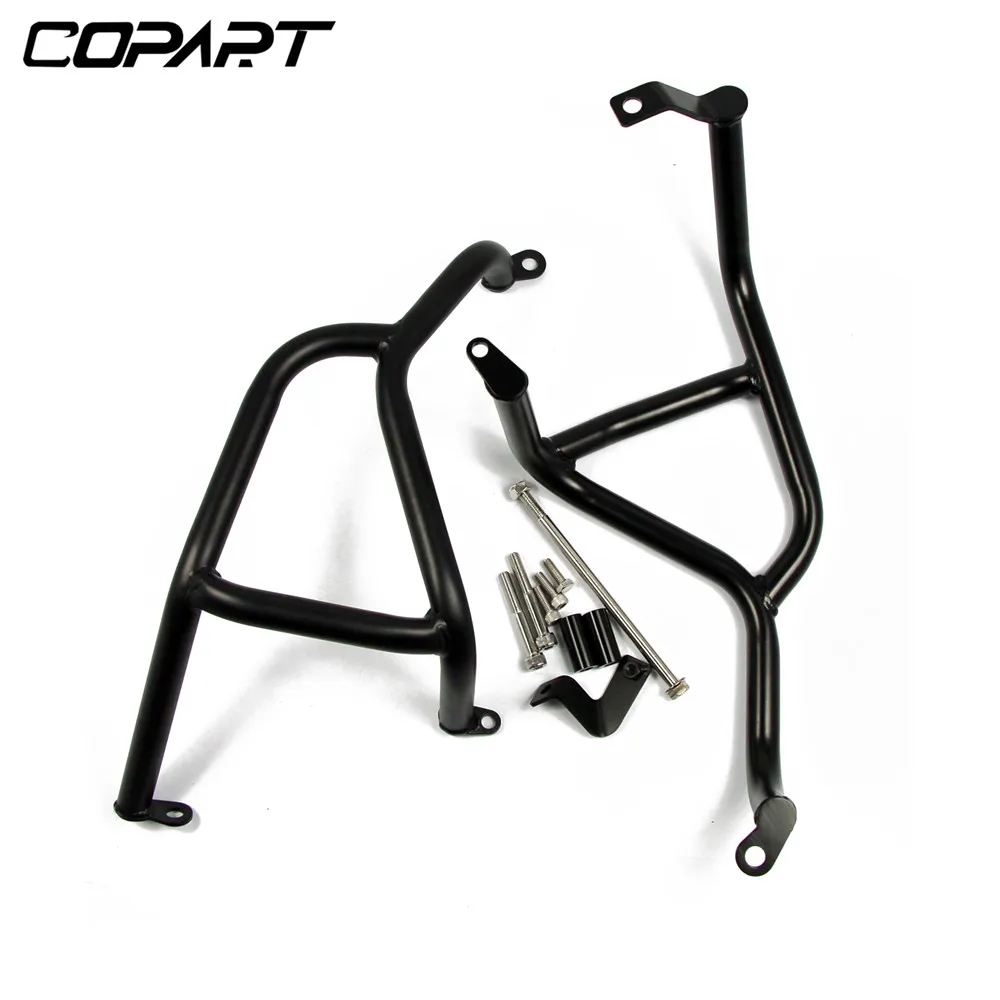 Black Для Kawasaki Z 900 Z900 мотоциклетные защита двигателя Крушение Бар Бампер трюк клетка Рамка протектор черный - Цвет: Black