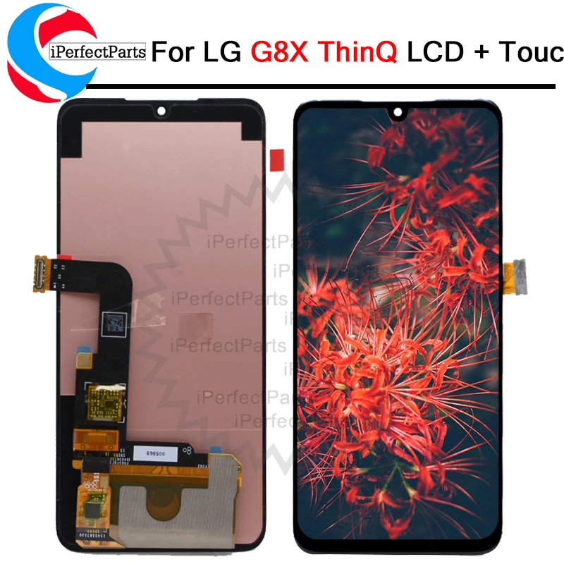 

100% Tested 6.4''For LG G8X ThinQ LCD Display Touch Screen Digitizer Assembly Replacement With Replacement Tools for LG G8X LCD