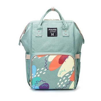 

Baby Diaper Bag Mummy Backpack Large Capacity Nappy Changing Bags Waterproof Wet Bag For Stroller Baby Care Travel Backpacks