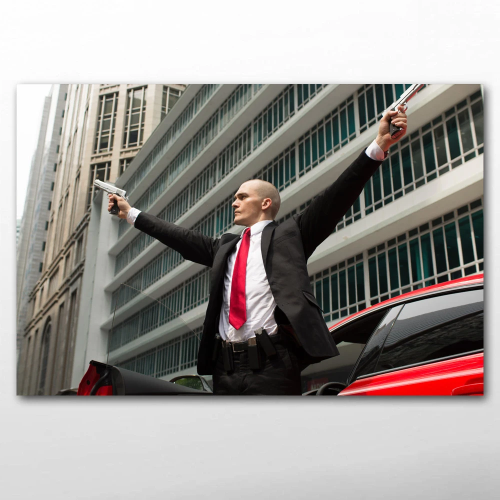 Movie Hitman Agent 47 Wall Art Posters Canvas Prints Artwork Paintings For Living Room Decor Painting Calligraphy Aliexpress