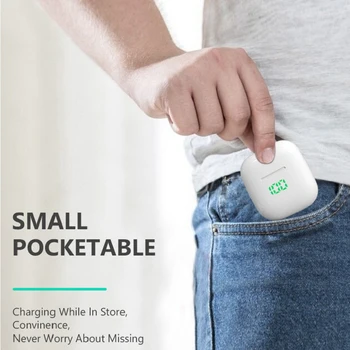 

Bluetooth 5.1 Earphones LED Display Charging Box Wireless ear phones Stereo Sports Waterproof Earbuds Headsets With Microphone