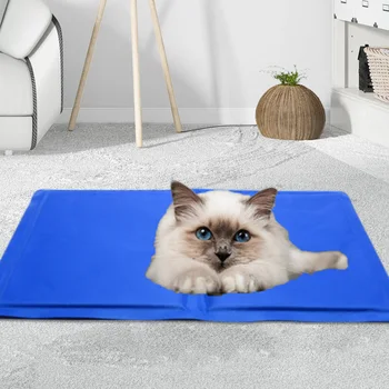 

50X65CM Dog Cooling Mat Pet Ice Pad Teddy Mattress Pet Cool Mat Bed Cat Cushion Summer Keep Cool Pet Cooling Dog Mat For Dogs