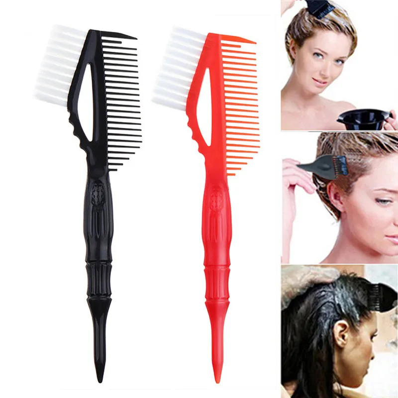 1Pc Hair Color Brushes Rounded Hair Color Brush Hair Dye brush and comb