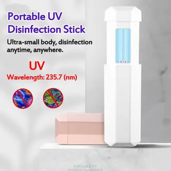 

5V Portable UV Sterilizers Lamp Phone Pet Mask Disinfection Light Travel Home Sterilization with Ozone Ultraviolet Tube Lamps