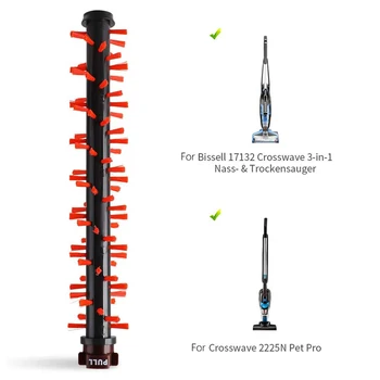 

Carpet Brush Roll Kit For Bissell 17132 Crosswave 3-in-1 2225N Pet Pro Floor Microfiber Bristles Carpet
