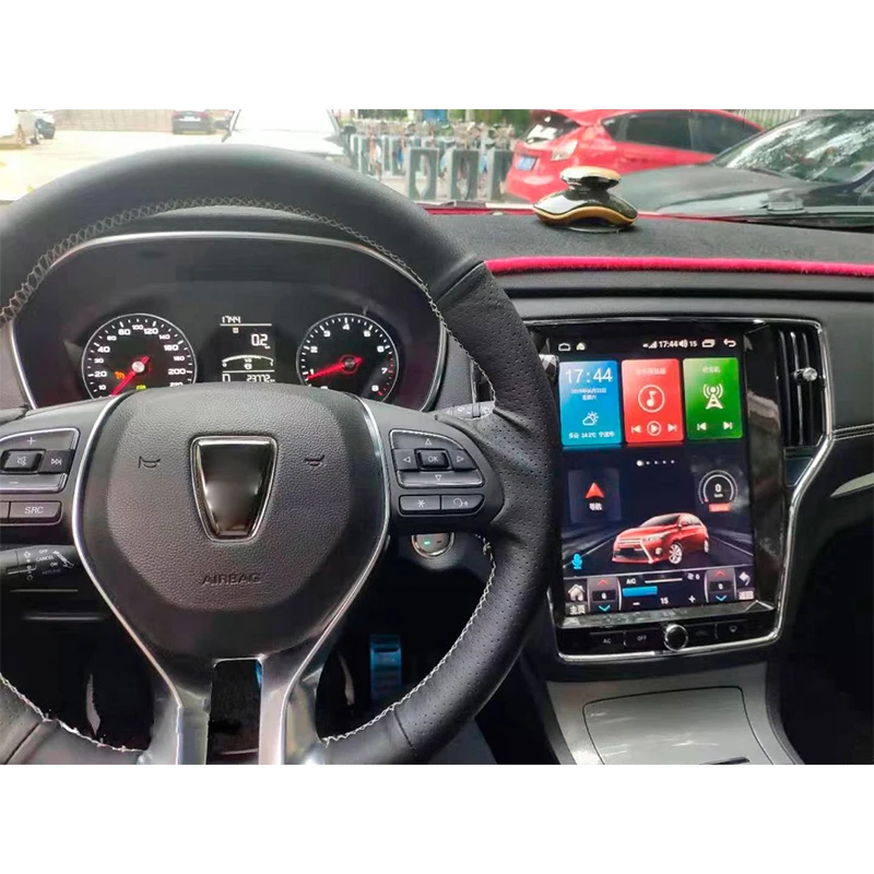 RX5 Android 8,1 4+ 64G tesla 12,1 дюймов ips экран громкой связи радио мультимедиа автомобиль для- MG/Roewe RX5
