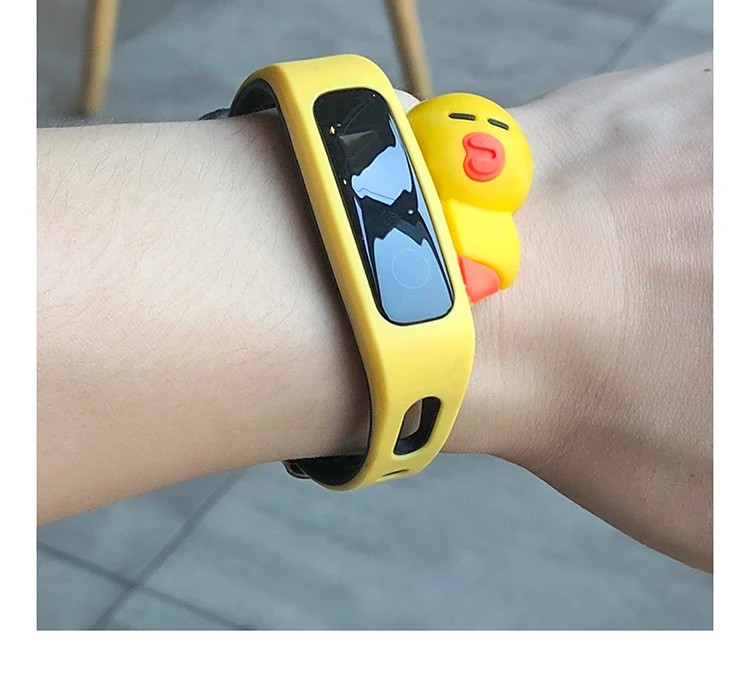 Для huawei Band 5 силиконовый Сменный ремешок для наручных часов huawei Honor 3e 4e Band 4 для бега Смарт-часы браслет