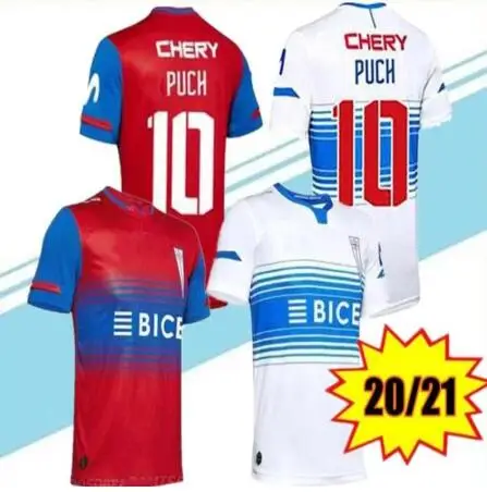 Precio Especial Camiseta informal de fútbol de la Universidad Católica, 20, 21, 9, ZAMPEDRI, 8, SAAVEDRA, 19, FUENZALIDA, 10, PUCH, 21, Chile mmQKMZeneZV