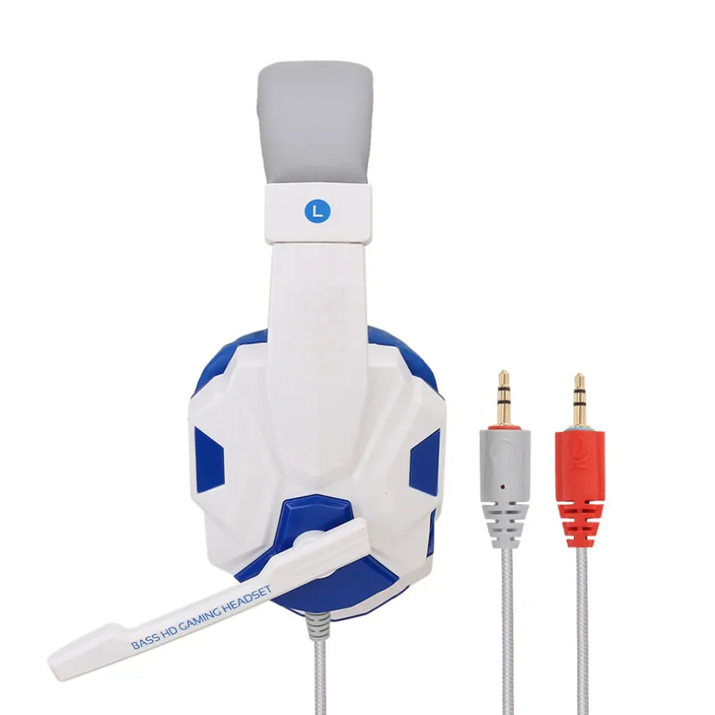 For PS4 for PC Computer Gaming Earphone Headphones Computer Headset Universal Headset with Microphone