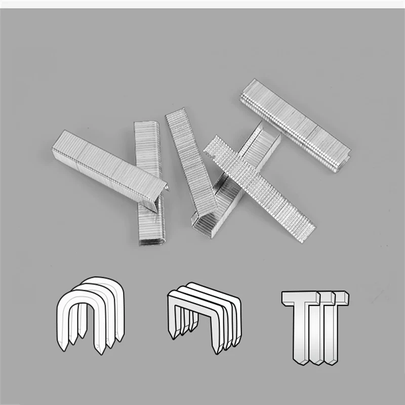 Code nail gun Nailer nails gas row nails nail nails U-shaped hand nails nails picture frame woodworking nails staple guns - Цвет: Door nail