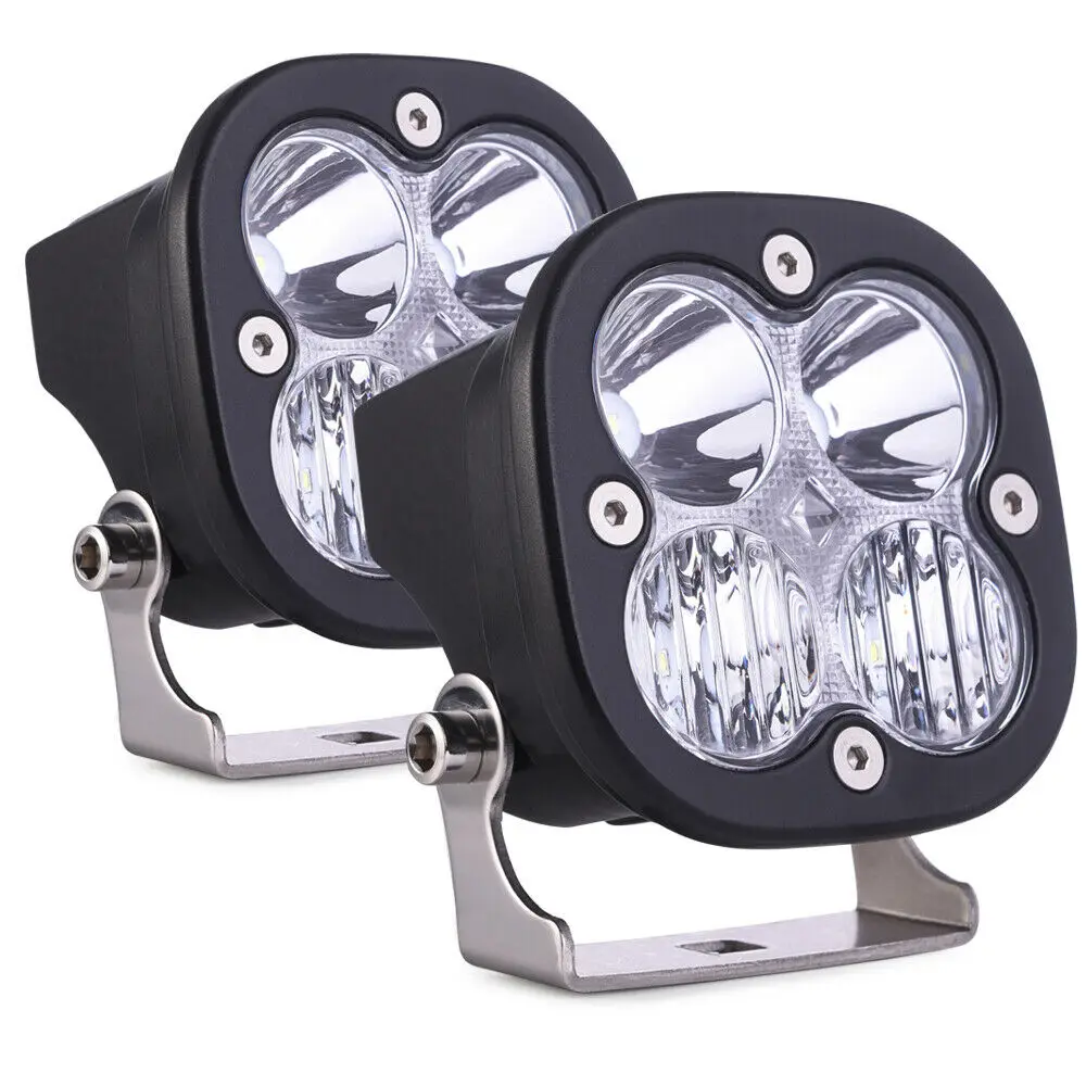

Aluminum Alloy 1 Pair 20W LED Light Bar Spot Flood Lamp Off Road Work Driving Lights DC 12-24V