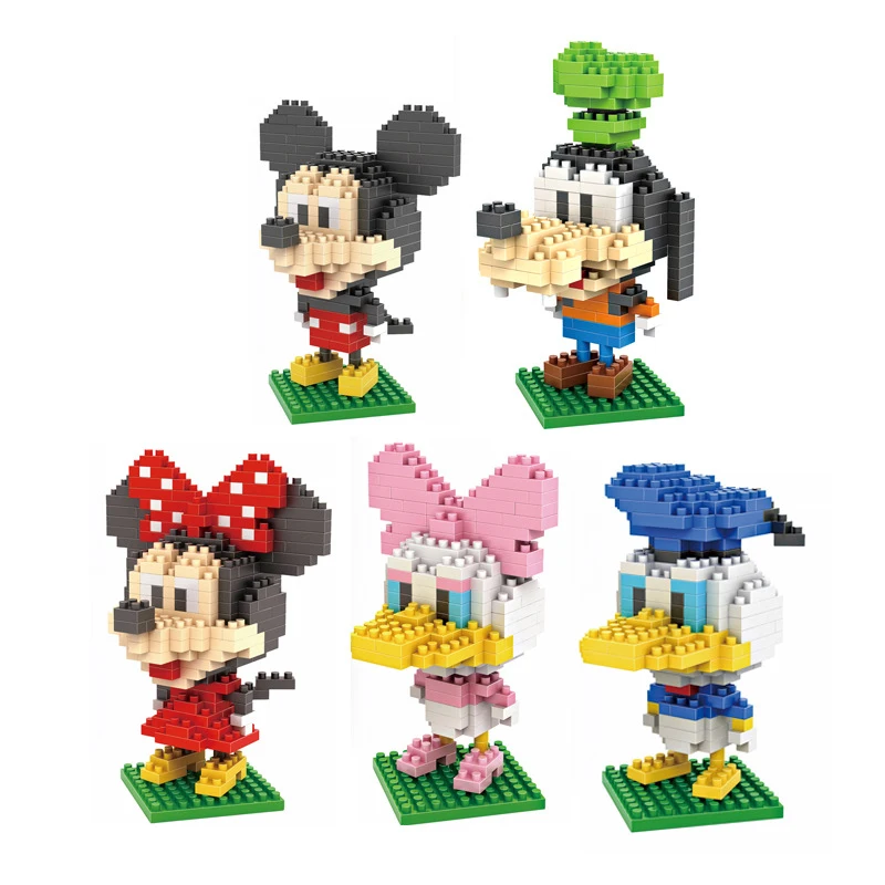 

Building Blocks Brick Toys Cartoon character Model Educational Blocks Toys for Children Compatible LegoeING