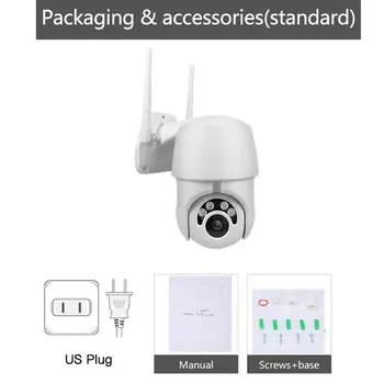 

1080P Dual Light Smart Wireless Camera Two Way Audio Motion Detection And Alarm Alert Real-Time Remote Viewing