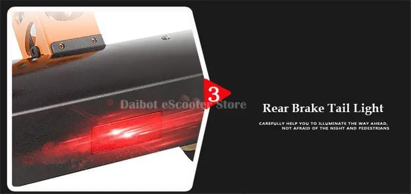 Daibot Folding Electric Scooter 3 Wheel Electric Scooters 48V 350W Three Wheel Electric Tricycle For ElderlyLadies (30)