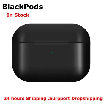 

Newest BlackPods Air pro 3 TWS 1:1 Airpodering Bluetooth Earphones Wireless Earbuds Headphones Stereo PK i9000 i12 Dropshipping