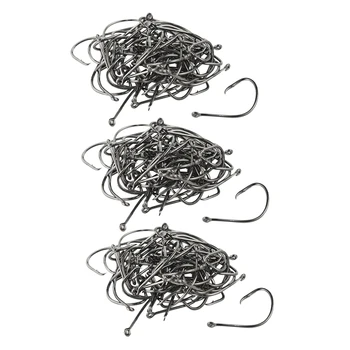 

150 x Chemically Sharpened Octopus Circle Fishing Hooks Fishing Tackle Black #2/0 & #3/0 & #4/0