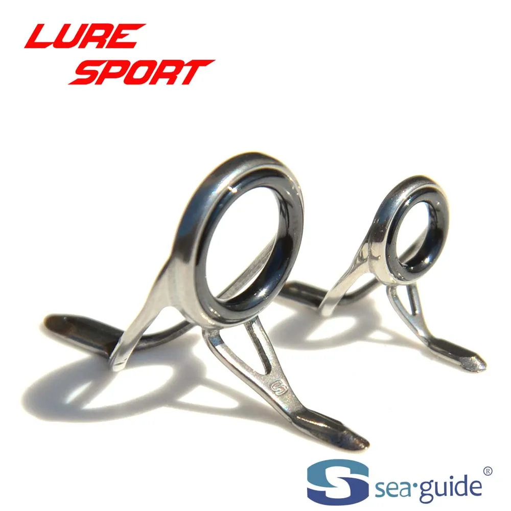 Spin Guide Set 14Pcs LS Ring Stainless Steel Rod Building component Repair DIY Accessory SeaGuide