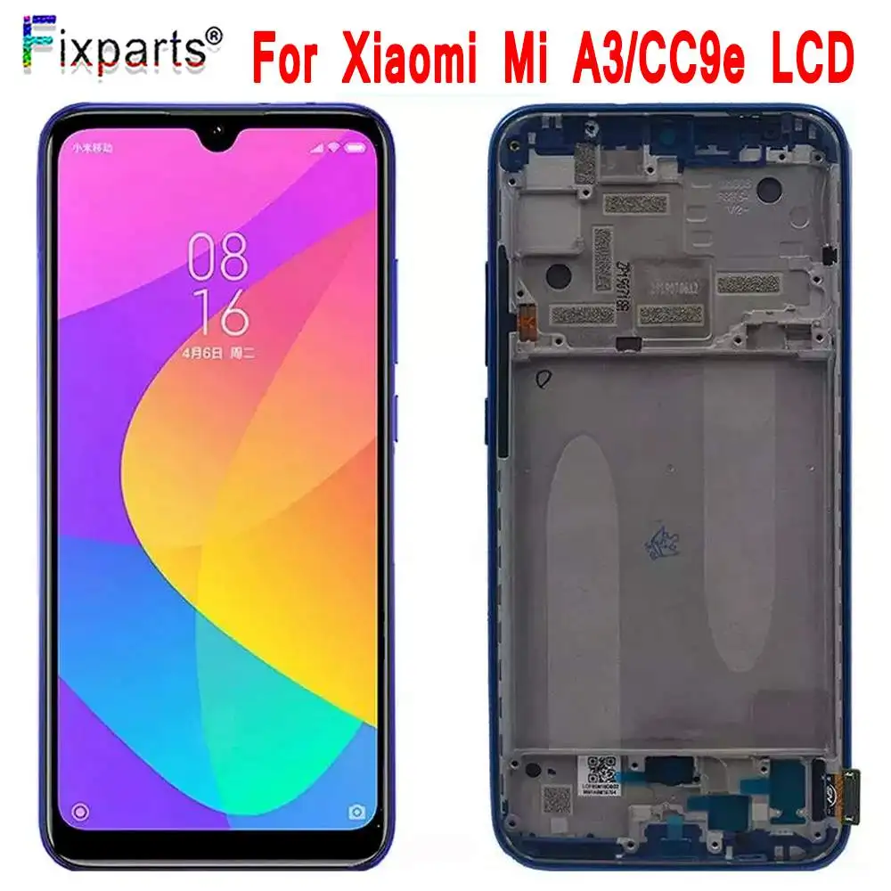 Tft/original Screen For Xiaomi A3 Mi A3 Mia3 Lcd Display Touch Screen