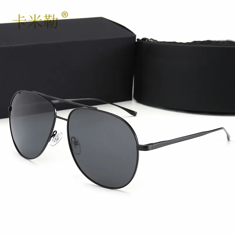 

2019 New Style Couples Polarized Sunglasses Driver Driving Glasses Metal Ultra-Light Metal Sunglasses 16610