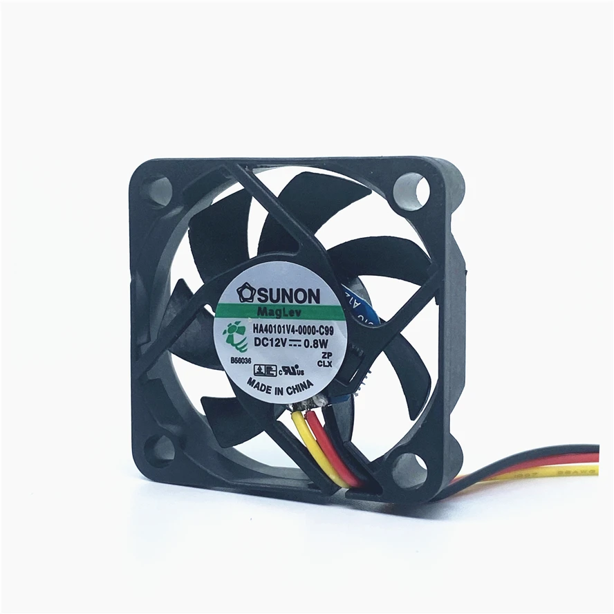 Sunon Dc12v 0.8w 40x40x10 Milímetros Ventilador de Refrigeração 4cm Ha40101v40000-c99 3d Impressora de Alimentação do Ventilador de Alimentação 2pin 3pin - Imagem 3