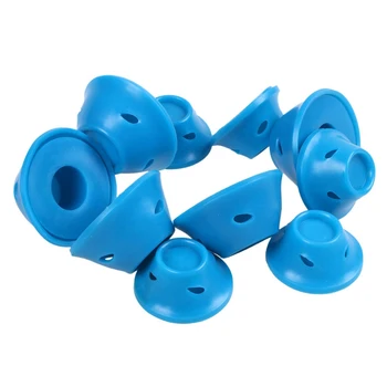 

10pcs/set Soft Rubber ic Hair Care Rollers Silicone Hair Curler No Heat Hair Styling Tool