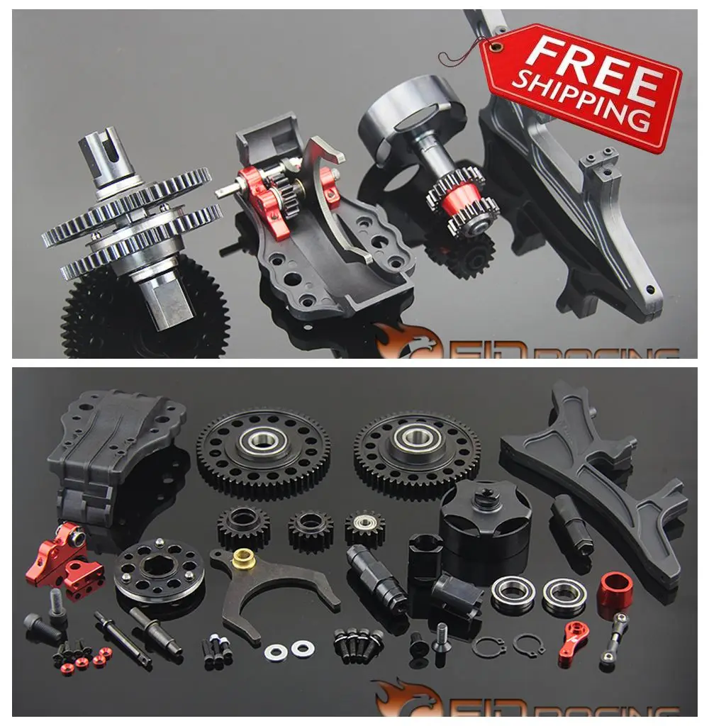 Система заднего хода FID A с одним ключом для 1/5 Losi 5ive T 4WD Rovan LT Truck rc car gas|1/5 rc|rc 1/5rc gear |