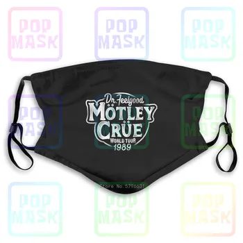 

Anti Pollution Mask Motley Crue Dr Feelgood Tour 1989 Heavy Metal Rock Band Concert Replaceable Filter Anti-PM2.5