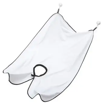

Men Shaving Cloth With Four Suction Cups Dropship For Male Catcher Care Shaving Cape Bib Trimmings Beard Apron Dye Hair V1V8