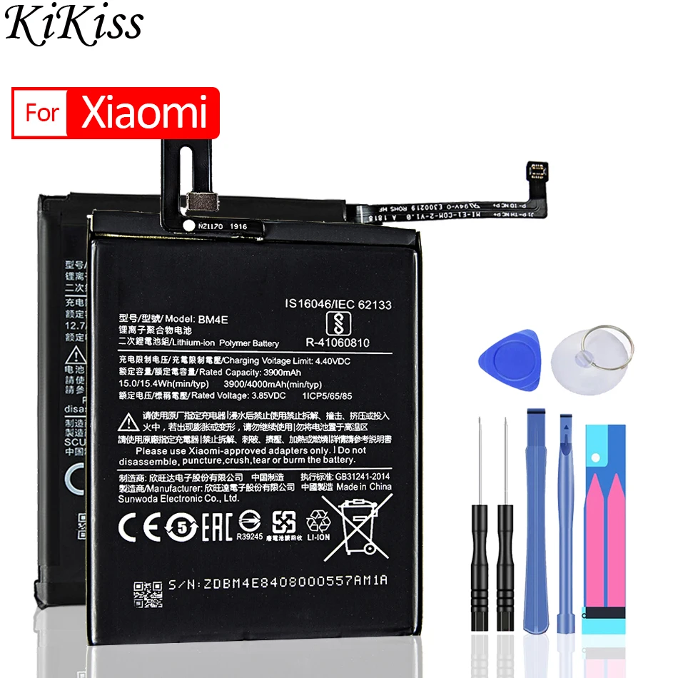 BN31 BN34 BM4E Battery for Xiaomi Redmi Xiao mi Pocophone F1 5 5C 5S Plus 5A 5X 6 Pro 6A 6X 7 8 8T Explorer Lite 9 SE 9T | Мобильные