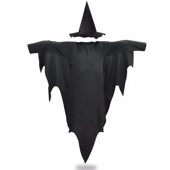 

Halloween Kids Demon Scream Ghost Demon Cosplay Costume Children Carnival Masquerade Vampire Grim Reaper Witch Jumpsuits