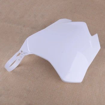 

CITALL White Plastic Front Number Plate 8656700003 Fit for Honda CRF450 450R 2009 2010 2011 2012