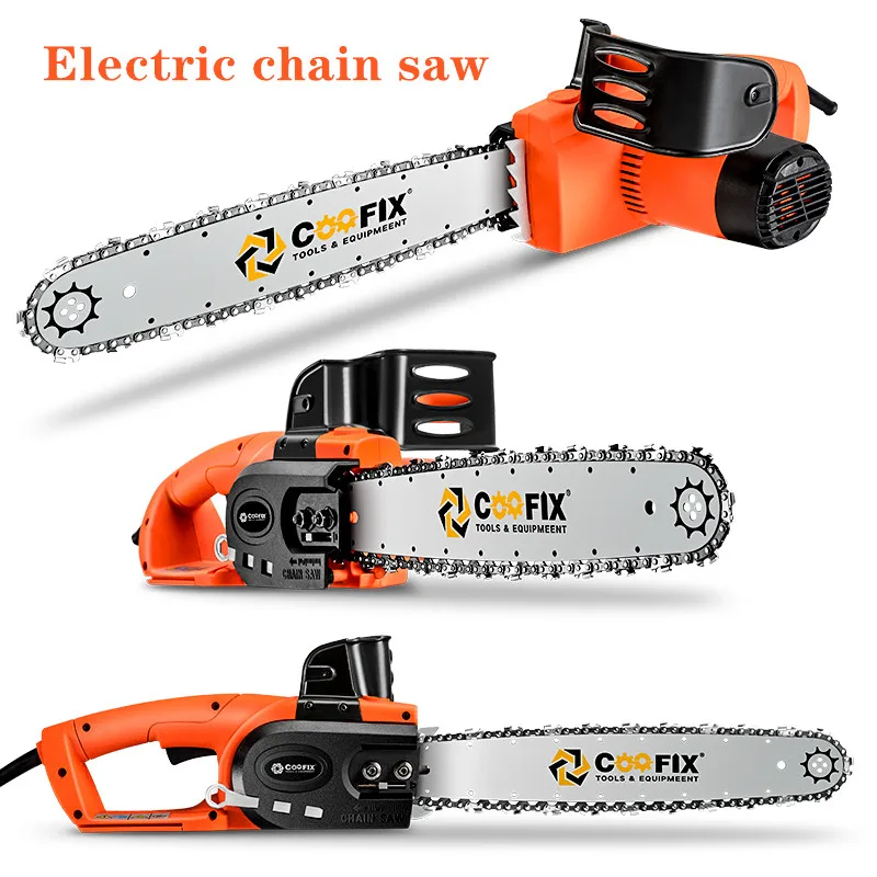 Hand-held Electric Chain Saw Logging 