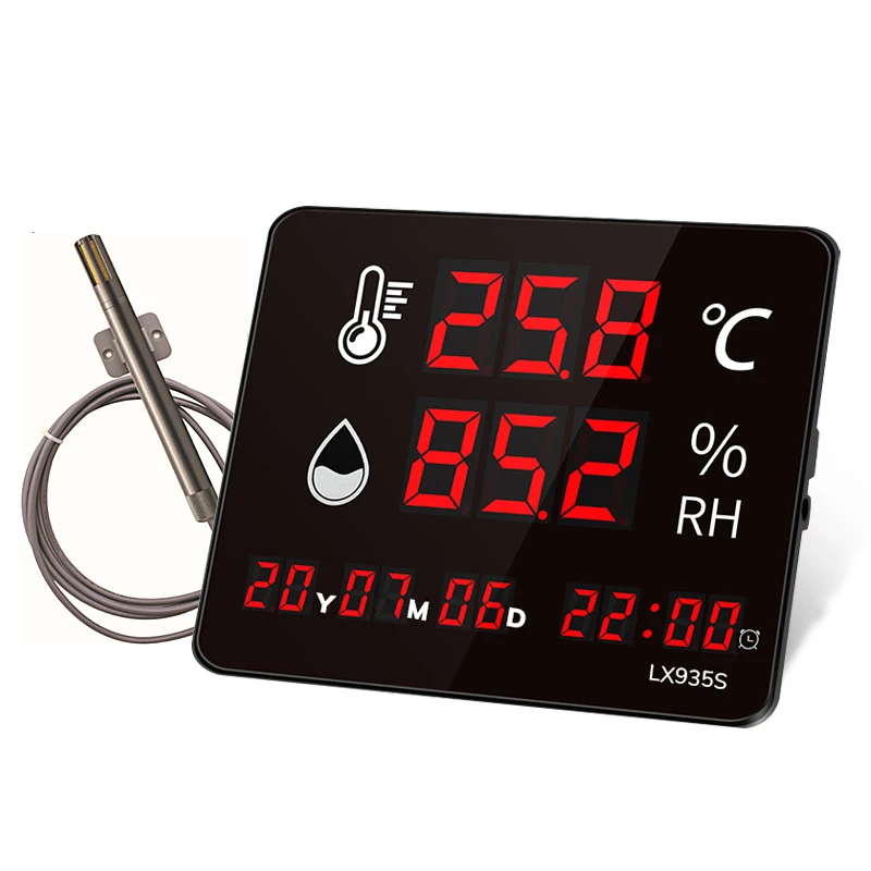 Home Electronic Thermometer For Wine Cellar Used For 24 Hours Without