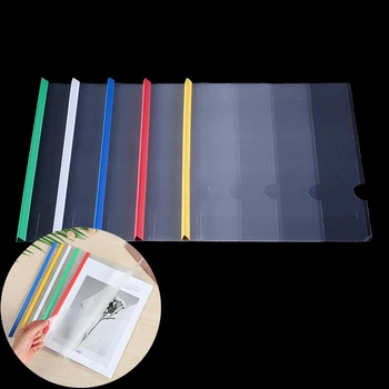 

5pc Paper Booklet Folder A4 Document Storage colorful double-layer filing Products Insert Test