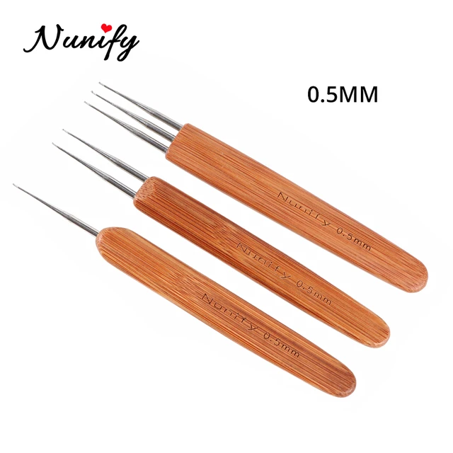 Nunify Weaving Latch Hook Needle Dreadlock Crochet Wig Hair Needle For  Micro Braids Tools Hair Accessories Tools For Making Wigs - AliExpress