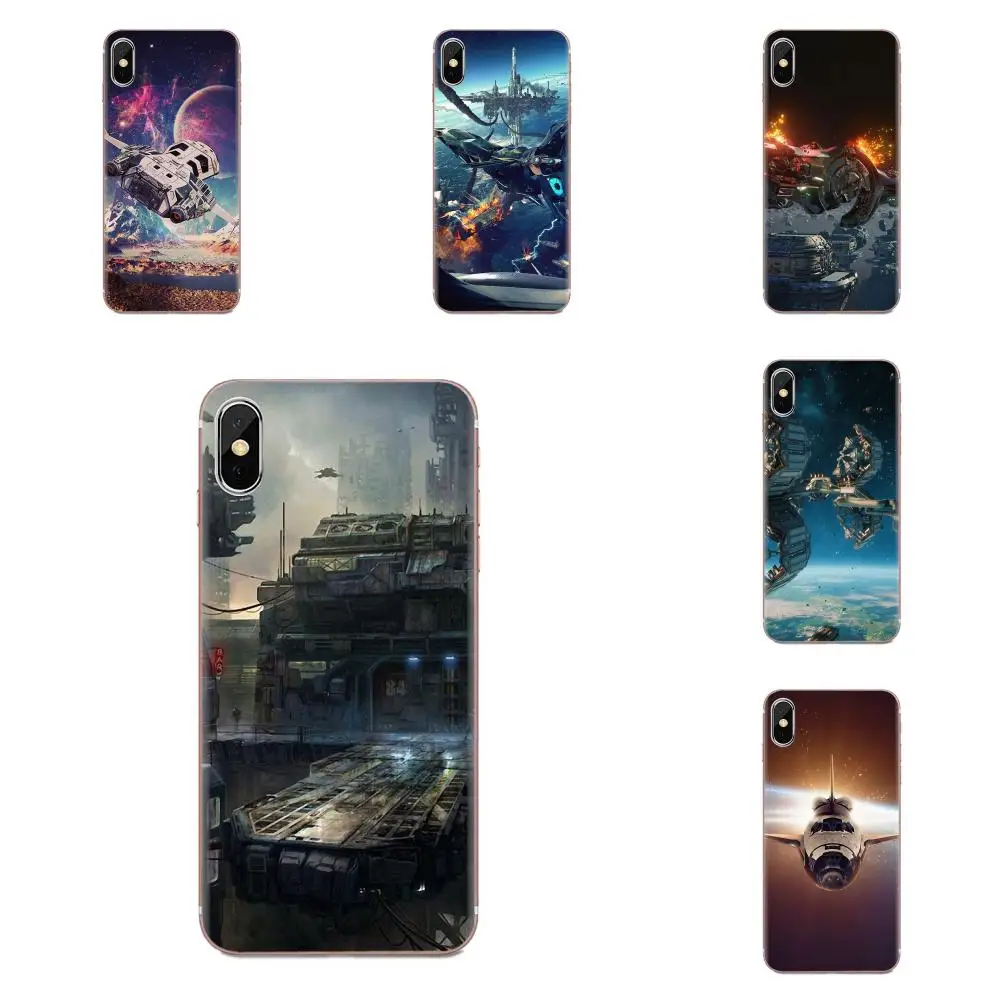 Star Citizen Space Battle для Sony Xperia Z Z1 Z2 Z3 Z4 Z5 compact Mini M2 M4 M5 T3 E3 E5 XA XA1 XZ премиум силиконовый