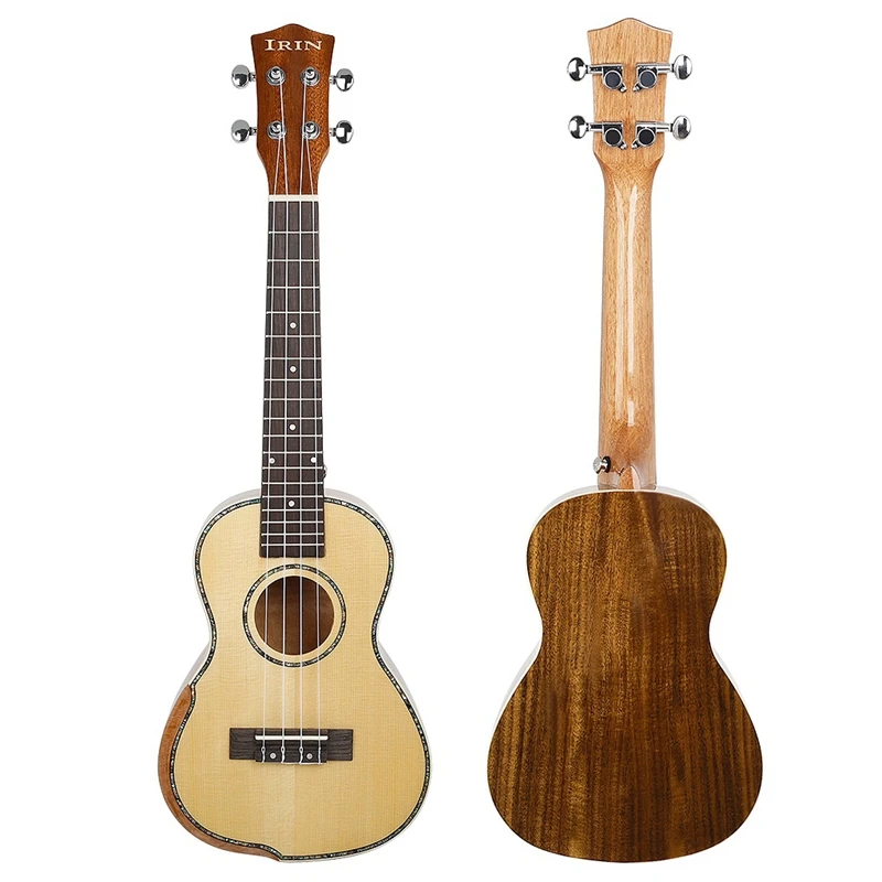 IRIN, концертный набор укулеле, 23 дюйма, ель, дерево, акустическая, Ukelele, инженерная древесина, гриф, шея, Гавайи, 4 струны, гитара