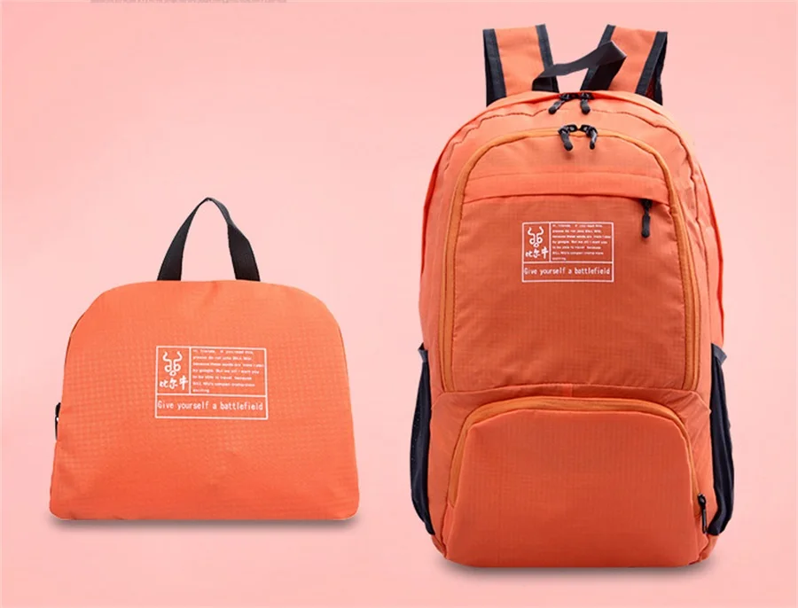 Multi-Functional Backpack Lightweight Folding Backpack Outdoor Sports Mountaineering Backpack Waterproof And Wear-Resistant Bags