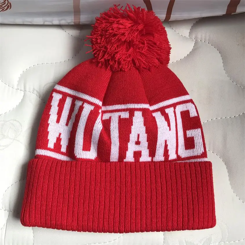 Wu Tang Pompom зимние шапки бини для женщин и мужчин Billie Eilish Ice cap Pom Hat Ladies Beenie hats забавные шапки для женщин и мужчин s Beanies