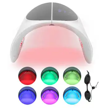 

7-Color Phototherapy Device Acne Removal LED Light Therapy Skin Rejuvenation Machine Beauty Instrument Skin Care Device 110-240V
