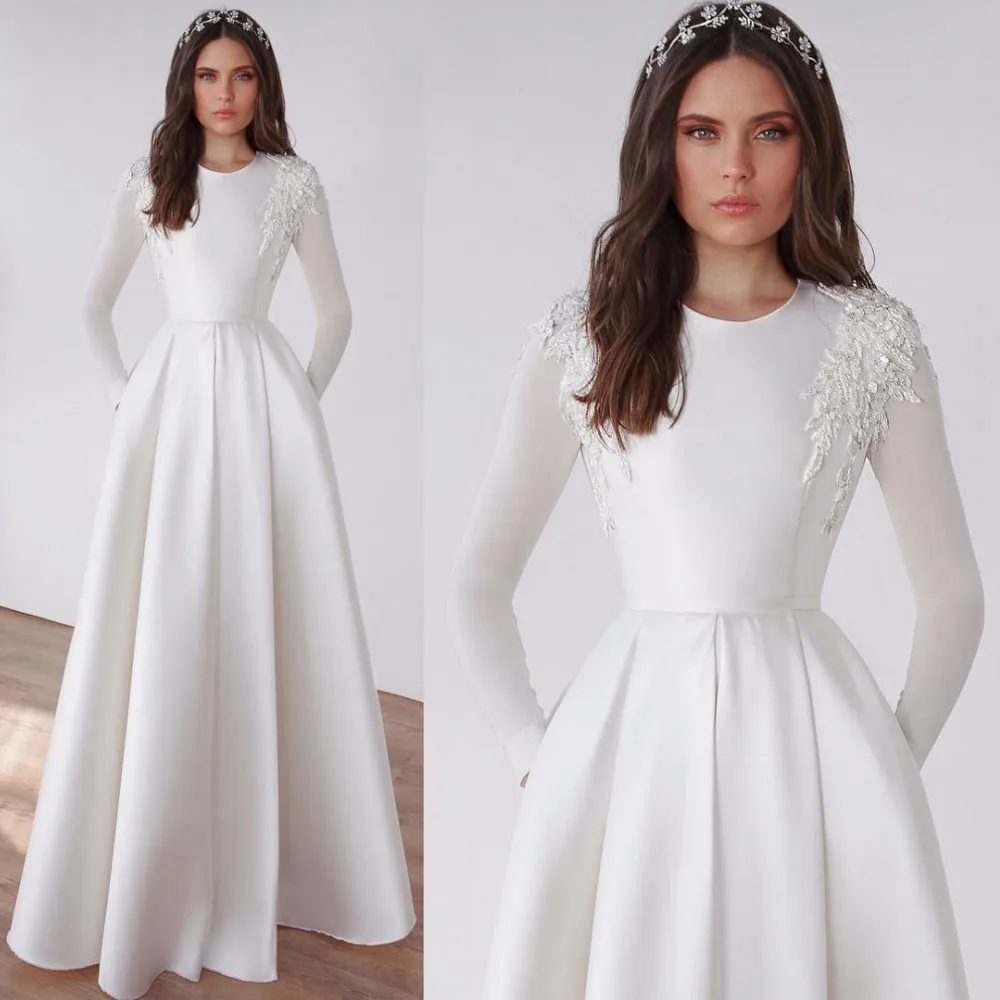 

Wedding Dresses 2020 Ball Gown Vintage Woman's Plus Size Bride Gowns