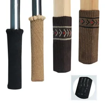 Мебельные ножные украшения нескользящий протектор для ног стула уменьшает шум пола ножки деревянного стола шапки Мягкая трикотажная мебель ножная крышка